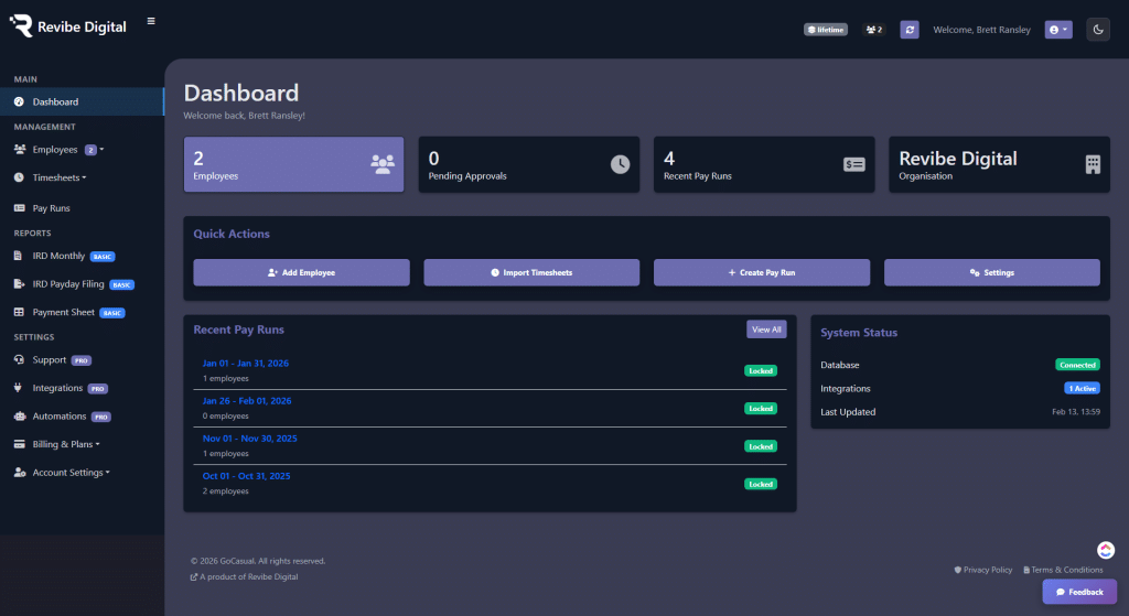 Go Casual 2.0 Update